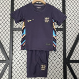 2024England Away Kids Soccer Jersey
