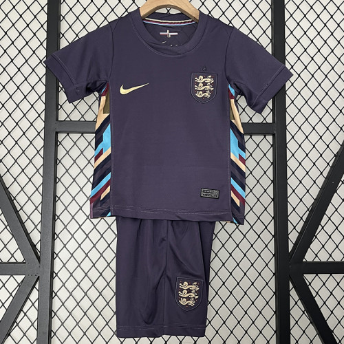 2024England Away Kids Soccer Jersey