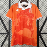 1996 Netherlands Home Retro Soccer Jersey