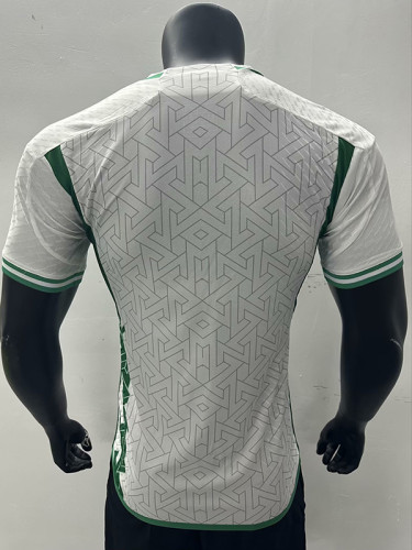 2024 Algeria White Special Edition Player Version Soccer Jersey