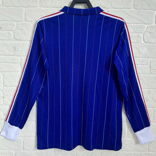 1980/1982 France Home Retro Soccer Jersey