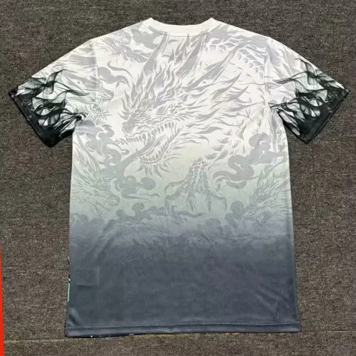 24/25 RMA Gradient Grey Blue Sea Dragon Edition Fans Soccer Jersey
