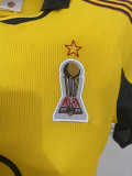 1999/2000 ACM Away Yellow Retro Soccer Jersey