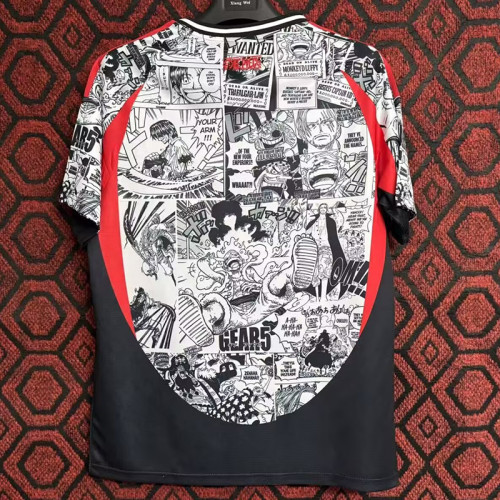 24/25 Japan Grey Pirate King Y-3 Anime Fans Soccer Jersey