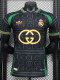 24/25 RMA Black Gucci Player Version Soccer Jersey