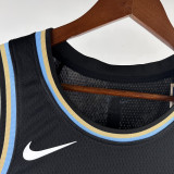 23/24 Hawks MURRAY #5 Black City Edition Top Quality Hot Pressing NBA Jersey