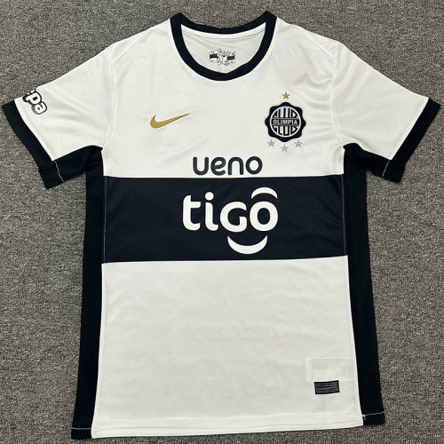 25/26 Club Olimpia Home Fans Soccer Jersey (奥林匹克）