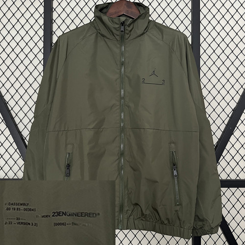 2024 New Jordon Light Green Windbreaker(背下带小字）