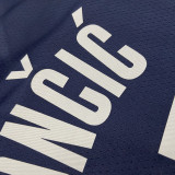 22/23 Dallas Mavericks DONCIC #77 Blue Top Quality Hot Pressing NBA Jersey (Trapeze Edition)