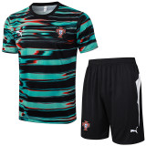 25/26  Portugal  Green Black Training Short Suit