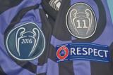 2016/2017 RMA Away Black Retro Soccer Jersey