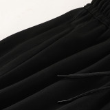 24/25 AB05 Black kids Half Pull Tracksuit(童装、半拉）