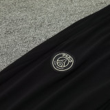 24/25  PSG Beige Player version Half Pull Tracksuit  (球员版、半拉链)