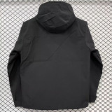 24/25 F703 Disant Black Single Layer Windbreaker(连帽冲锋衣）