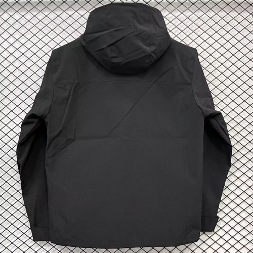 24/25 F703 Disant Black Single Layer Windbreaker(连帽冲锋衣）