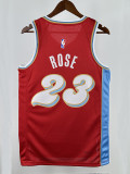 24/25 Grizzlies ROSE # 23 Red City Edition Top Quality Hot Pressing NBA Jersey