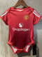 24/25  Man Utd Home  Baby Infant Crawl Suit