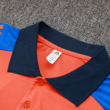 24/25 JUV Orange Polo Collar Pants Set(C1108)