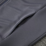 24/25  Argentina  Grey Black  Jacket Tracksuit  （灰黑)