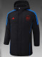 24/25 Spain Black Hooded Cotton Coat G233