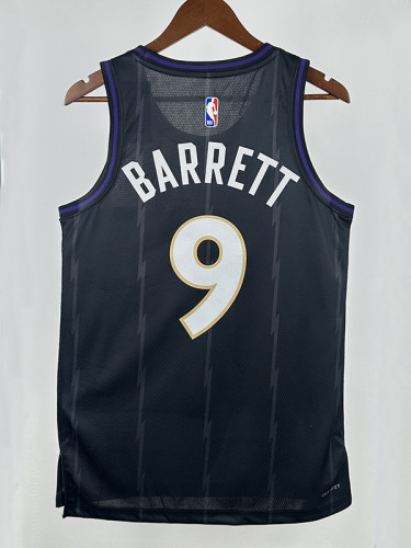 24/25 Raptors BARRETT # 9 City Edition Top Quality Hot Pressing NBA Jersey