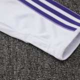 25/26  RMA White Half Pull Tracksuit #B2513 (半拉链)