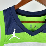 Timberwolves EDWARDS #5 Fluorescent Green Edition Top Quality Hot Pressing NBA Jersey