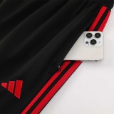 24/25  Man Utd  Black（Red Edge Jacket Tracksuit （三红边）