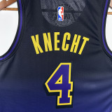 24/25 LAKERS KNEGHT#4 City Edition Top Quality Hot Pressing NBA Jersey