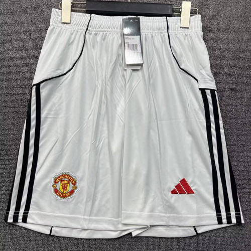 25/26  Man Utd Home Shorts Pants