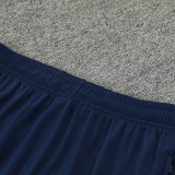24/25 Marseille Sky Blue Printing Half Pull Tracksuit  (半拉链)
