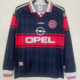 1997/1999 Bayern Home  Long Sleeve Retro Soccer Jersey(长袖）