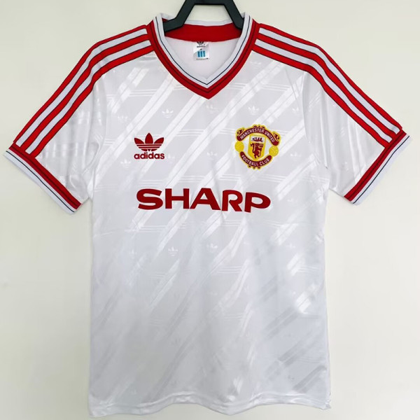 1986/1988 Man Utd Away Retro Soccer Jersey