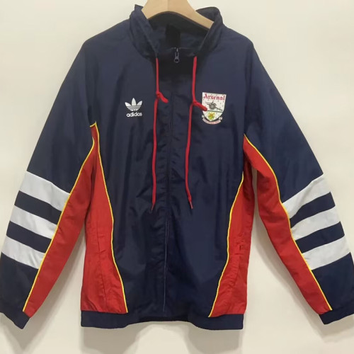 ARS Royal Blue Retro Sports Windbreaker