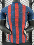 24/25 BAR  Red and Blue Special Edition  Player Version Soccer Jersey
