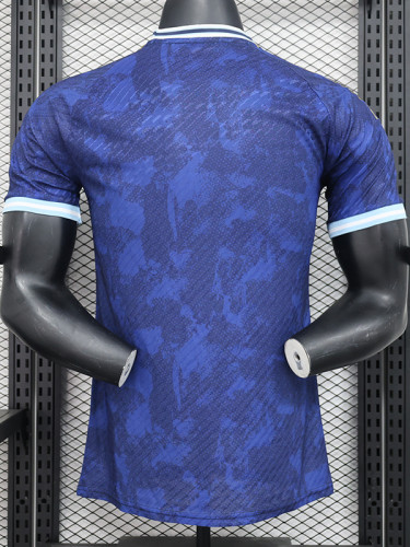 24/25 Argentina Dark  Blue Special Edition  Player Version Soccer Jersey