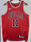 22/23 BULLS DEROZAN #11 Red Top Quality Hot Pressing NBA Jersey