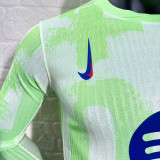 24/25 BAR Third Long Sleeve Player Version Soccer Jersey(大胸花）