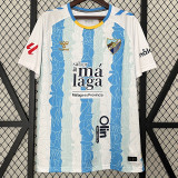 24/25 Málaga CF Home  Fans Soccer Jersey
