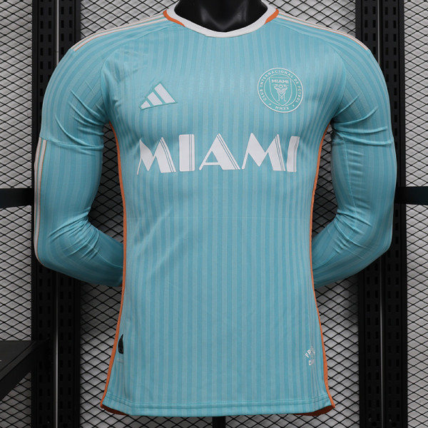 24/25 Inter Miami Third Player Version Long Sleeve Soccer Jersey(长袖)