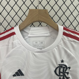24/25 Flamengo Away Kids  Soccer Jersey