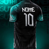 2024 Brazil Black King Berry Special Edition Player Version Soccer Jersey