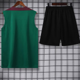 24/25 PSG Green Tank top and shorts suit