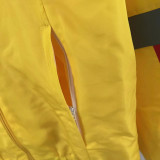 23/24 Tigres UANL Yellow Windbreaker (红边-蓝标)