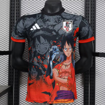 24/25 Japan Grey & Orange Comic Player Version Soccer Jersey 24/25 Japan Grey & Orange Comic Player Version Soccer Jersey