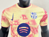 25/26 BAR Yellow Pink Special Edition  Player Version Soccer Jersey
