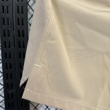 2025 D703 NK Khaki Casual shorts (黑色NK英文）