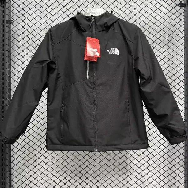 2024 New TNF Black Velvet Windbreaker F3（加绒、连帽）