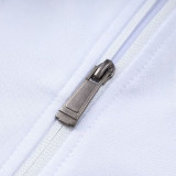 24/25 RMA White &Royal Blue Pants Jacket Tracksuit