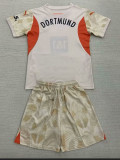 24/25  Dortmund Khaki Goalkeeper Suit Fans  Soccer Jersey（成人）
